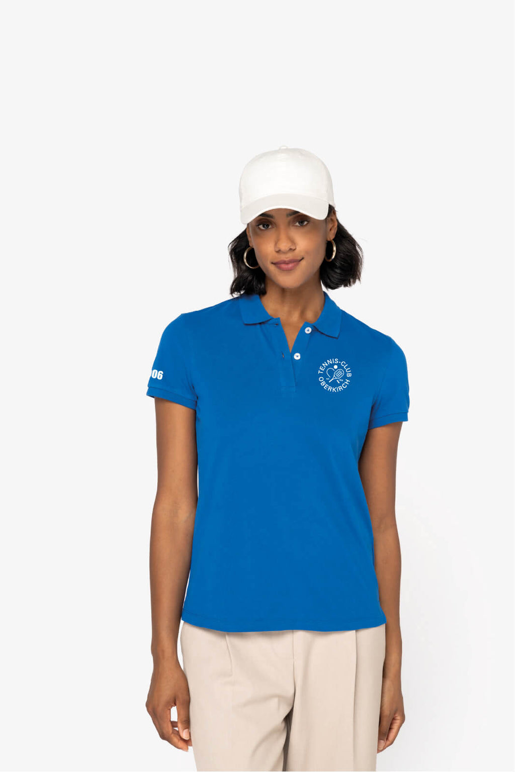 Polohemd aus Pikeetrikot für Damen