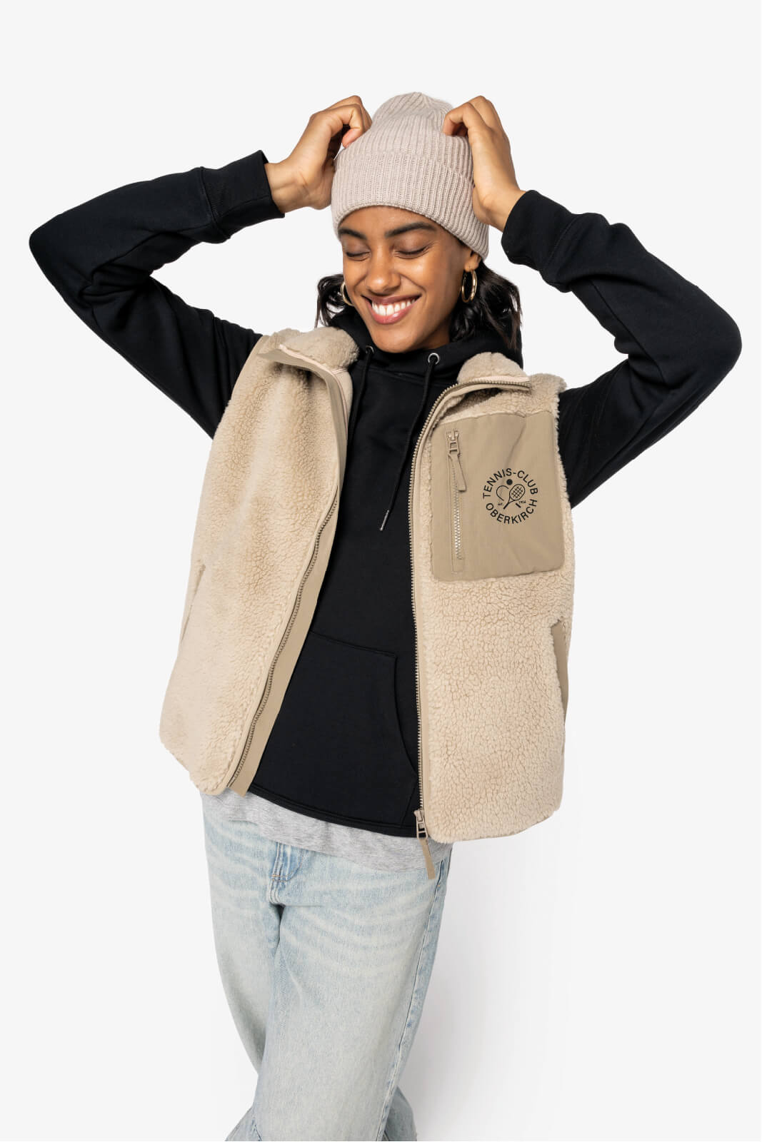 Unisex Sherpa-Bodywarmer