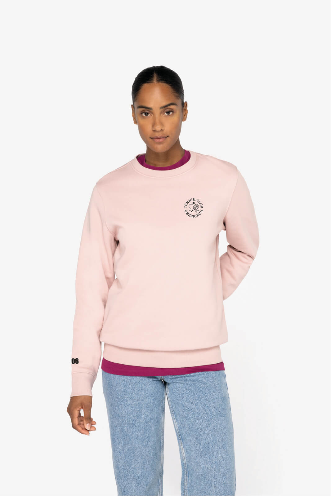 Unisex-Sweatshirt mit Rundhalsausschnitt
