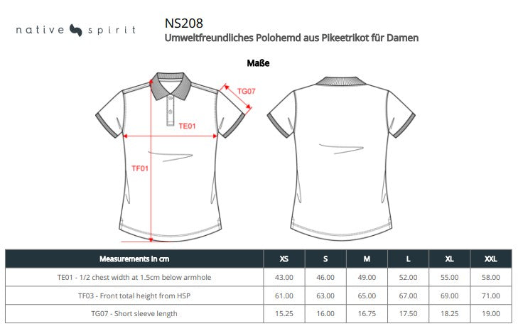Polohemd aus Pikeetrikot für Damen