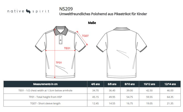 Polohemd aus Pikeetrikot für Kinder