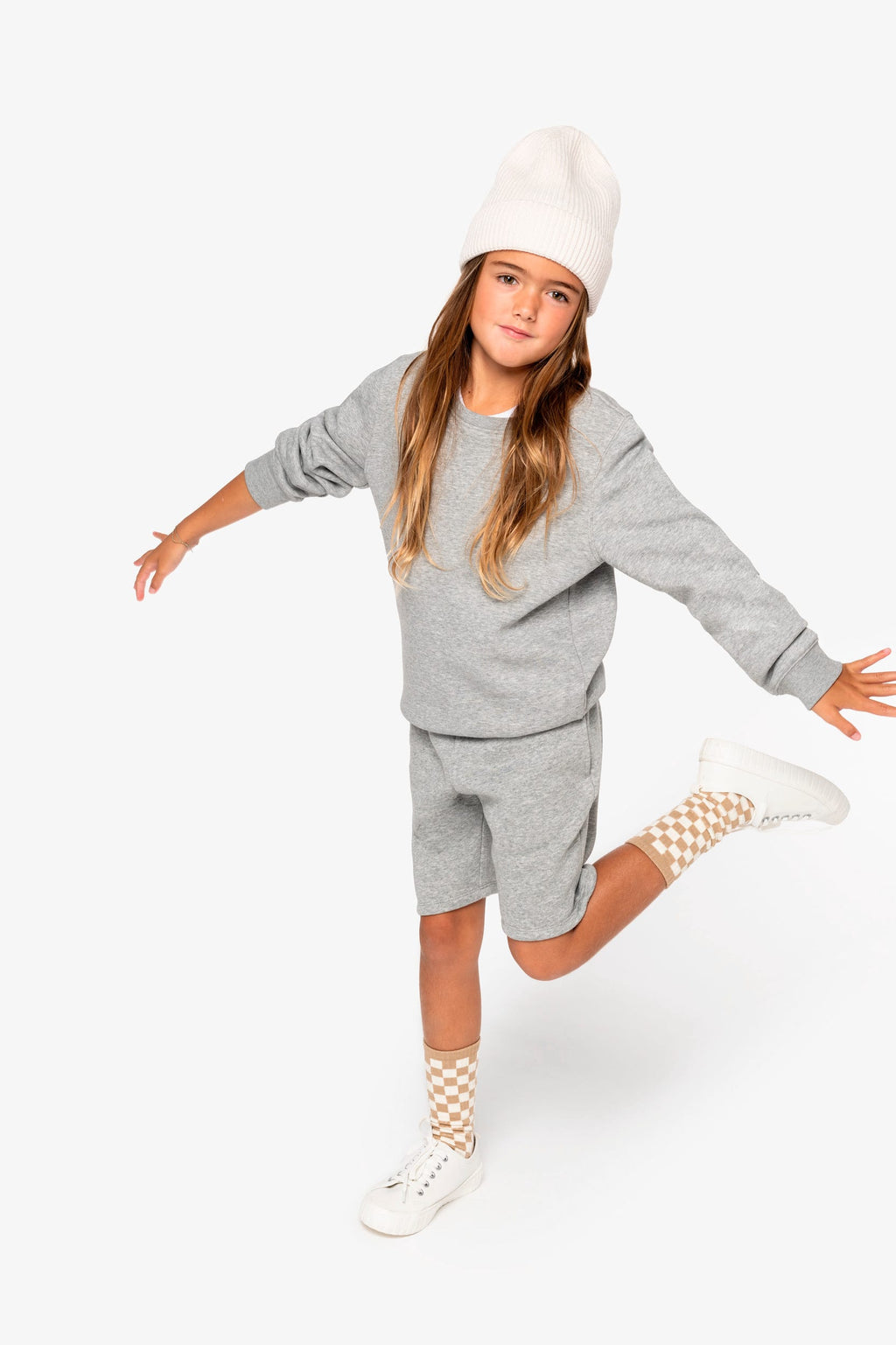 Sweatshirt mit Rundhalsausschnitt für Kinder
