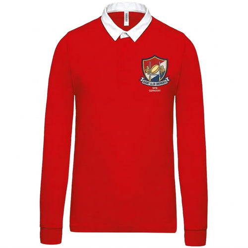 Classic Rugby Shirt SPECIAL inkl Vereinsstick, schon ab 10 Stück