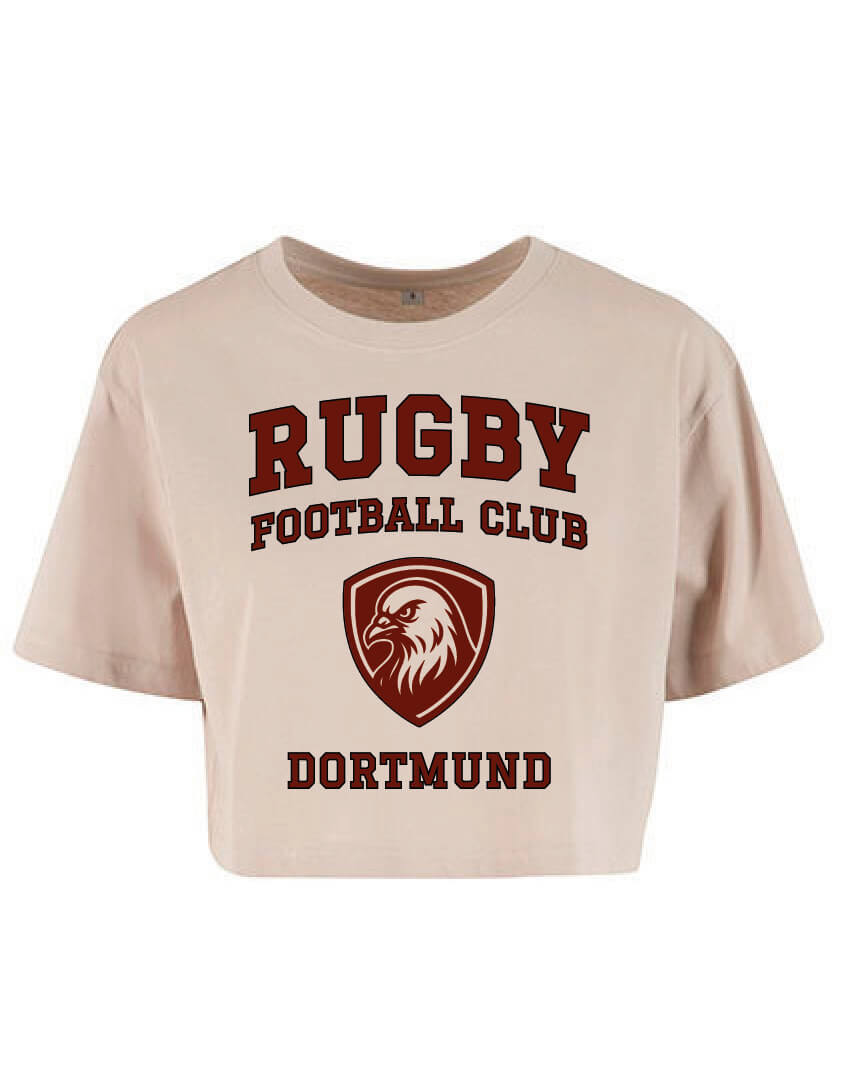 RFC Dortmund Damen Crop Top TAUBE
