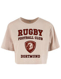 RFC Dortmund Damen Crop Top TAUBE