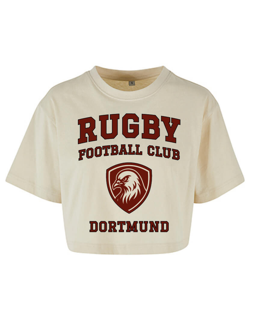RFC Dortmund Damen Crop Top TAUBE