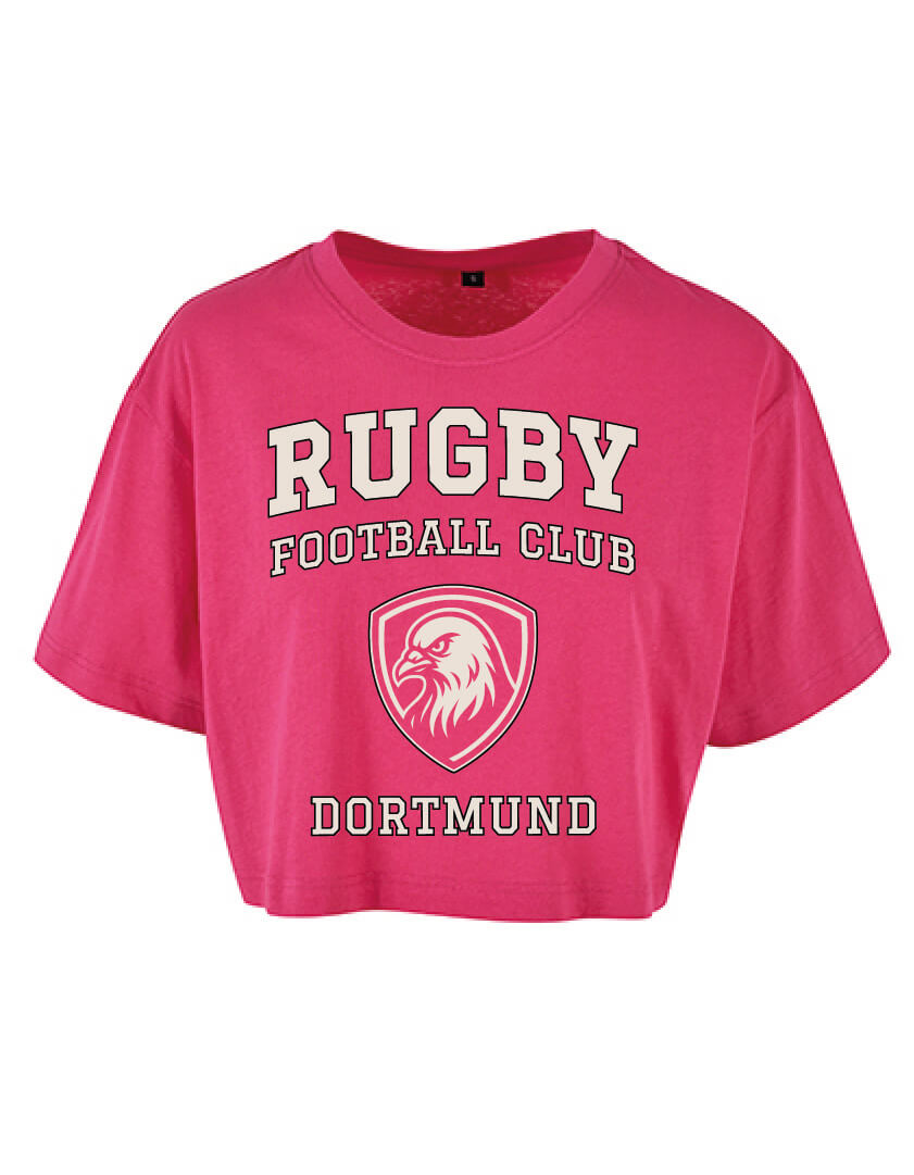 RFC Dortmund Damen Crop Top TAUBE